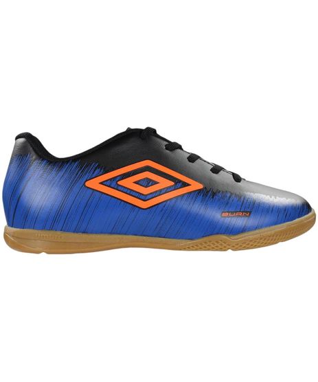 Chuteira Infantil Umbro Burn - Azul 81061-372 | Omar Calçados