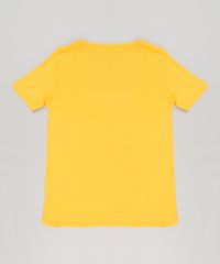 Blusa-Infantil--Comparison-Will-Kill-You--Manga-Curta-Decote-Redondo-Amarela-9222494-Amarelo_2
