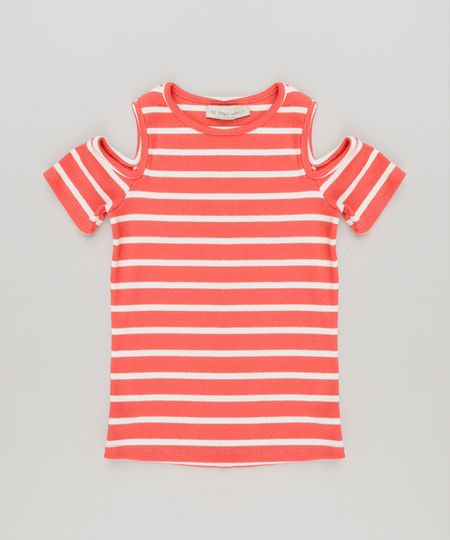 Blusa-Infantil-Listrada-Open-Shoulder-Manga-Curta-Decote-Redondo-Coral-9042323-Coral_1