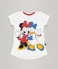 Blusa-Infantil-Minnie-e-Margarida-Manga-Curta-Decote-Redondo-em-Algodao---Sustentavel-Off-White-9230155-Off_White_1