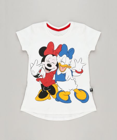Blusa-Infantil-Minnie-e-Margarida-Manga-Curta-Decote-Redondo-em-Algodao---Sustentavel-Off-White-9230155-Off_White_1
