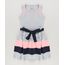 Vestido-Infantil-com-Laco-Sem-Manga-Decote-Redondo-em-Algodao---Sustentavel--Cinza-Mescla-9222070-Cinza_Mescla_1