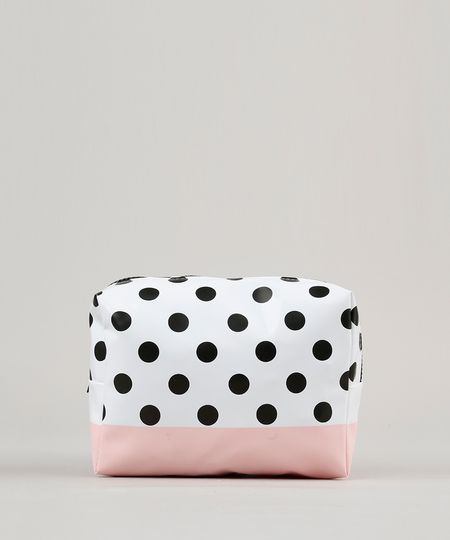 Necessaire-Feminina-Estampada-de-Poas-Branca-9238331-Branco_1 Necessaire-Feminina-Estampada-de-Poas-Branca-9238331-Branco_1