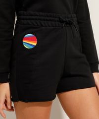 Conjunto Now United Shorts Preto