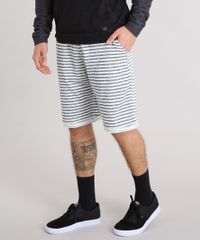 Bermuda-Masculina-Listrada-em-Moletom-com-Bolsos-Cinza-Mescla-Escuro-9069149-Cinza_Mescla_Escuro_1 Bermuda-Masculina-Listrada-em-Moletom-com-Bolsos-Cinza-Mescla-Escuro-9069149-Cinza_Mescla_Escuro_1