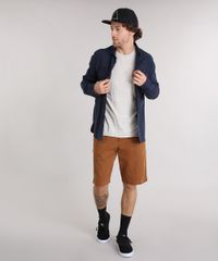 Camiseta-Masculina-Prancha-Manga-Curta-Gola-Careca-Corte-a-Fio-kaki-9125865-Kaki_3
