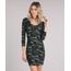 Vestido-Feminino-Estampado-Camuflado-Manga-Longa-Curto-Verde-Militar-9163264-Verde_Militar_1