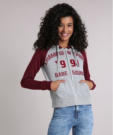 Blusao-Feminino--1991--em-Moletom-com-Ziper-e-Capuz-Manga-Longa-Cinza-Mescla-8900293-Cinza_Mescla_1
