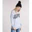 Blusao-Feminino--Super--em-Moletom-com-Botoes-Decote-Redondo-Manga-Longa-Cinza-Mescla-9133275-Cinza_Mescla_1