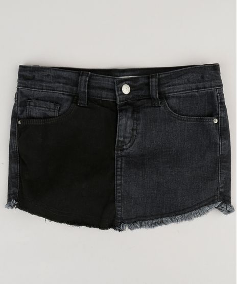 Short-Saia-Jeans-Infantil-com-Recorte-Preto-9168814-Preto_1