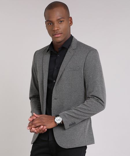 Blazer-Masculino-Gola-Tailleur-Cinza-Mescla-Escuro-9164361-Cinza_Mescla_Escuro_1 Blazer-Masculino-Gola-Tailleur-Cinza-Mescla-Escuro-9164361-Cinza_Mescla_Escuro_1