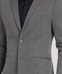 Blazer-Masculino-Gola-Tailleur-Cinza-Mescla-Escuro-9164361-Cinza_Mescla_Escuro_4 Blazer-Masculino-Gola-Tailleur-Cinza-Mescla-Escuro-9164361-Cinza_Mescla_Escuro_4