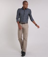 Camisa-Masculina-Slim-Texturizada-Manga-Longa-Chumbo-9050807-Chumbo_3