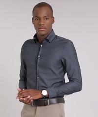 Camisa-Masculina-Slim-Texturizada-Manga-Longa-Chumbo-9050807-Chumbo_5