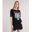 Blusa-Feminina-Tigre-com-Paetes-na-Manga-Decote-Redondo-Preta-9133068-Preto_1