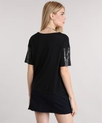 Blusa-Feminina-Tigre-com-Paetes-na-Manga-Decote-Redondo-Preta-9133068-Preto_2