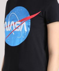 Blusa-Feminina-Lunar-com-Estampa-Metalizada-Decote-Redondo-Manga-Curta-em-Algodao---Sustentavel-Preta-9132130-Preto_4
