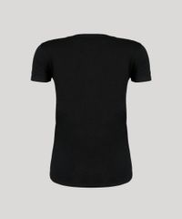 Blusa-Feminina-Lunar-com-Estampa-Metalizada-Decote-Redondo-Manga-Curta-em-Algodao---Sustentavel-Preta-9132130-Preto_6