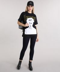 Blusa-Feminina--Purpose-Tour--Justin-Bieber-Manga-Curta-Decote-Redondo-em-Algodao---Sustentavel-Preta-9129702-Preto_3