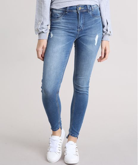 Calca-Feminina-Super-Skinny-Push-Up-Sawary-com-Barra-Degrau-Azul-Media-9135618-Azul_Media_1