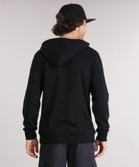 Blusao-Masculino-em-Moletom-com-Estampa--Ride-To-The-Roots--e-Bolso-Preto-8830713-Preto_2