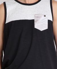 Regata-Masculina-com-Bolso-Estampado-de-Folhagem-Gola-Redonda-Preta-9125857-Preto_4
