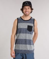 Regata-Masculina-Listrada-com-Bolso-Gola-Redonda-Cinza-9125858-Cinza_1