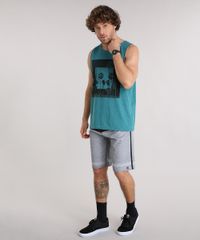 Regata-Masculina-com-Estampa-de-Coqueiros-Gola-Careca--Verde-9121639-Verde_3