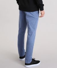 Calca-Masculina-Chino-Carrot-em-Algodao---Sustentavel-Azul-9108407-Azul_2