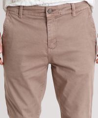 Calca-Masculina-Chino-Carrot-em-Algodao---Sustentavel-Kaki-9108163-Kaki_4