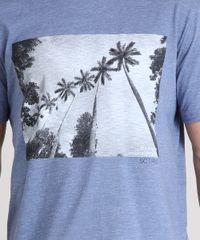 Camiseta-Masculina-Manga-Curta-Gola-Careca-com-Estampa-de-Coqueiros-Azul-9125861-Azul_4