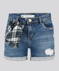 Short-Jeans-Feminino-Reto-Destroyed-com-Bandana-Azul-Escuro-9116265-Azul_Escuro_5