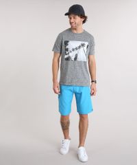 Camiseta-Masculina-Manga-Curta-Gola-Careca-com-Estampa-de-Coqueiros-Cinza-Mescla-9125861-Cinza_Mescla_3