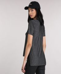 Blusa-Feminina-Assimetrica-com-Lurex-Prateado-e-Manga-Curta-Decote-Redondo-Preta-9133276-Preto_2