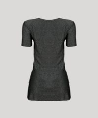 Blusa-Feminina-Assimetrica-com-Lurex-Prateado-e-Manga-Curta-Decote-Redondo-Preta-9133276-Preto_6
