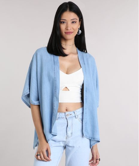 Kimono-Jeans-Feminino-Amplo-Azul-Claro-9148054-Azul_Claro_1