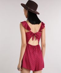 Macaquinho-Feminino-Estampado-Floral-com-Babados-Vinho-9079263-Vinho_2