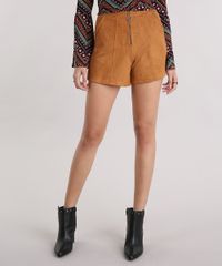 Short-Feminino-em-Suede-com-Ziper-Cintura-Alta-Frontal-e-Bolsos-Caramelo-9163259-Caramelo_1 Short-Feminino-em-Suede-com-Ziper-Cintura-Alta-Frontal-e-Bolsos-Caramelo-9163259-Caramelo_1