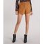 Short-Feminino-em-Suede-com-Ziper-Cintura-Alta-Frontal-e-Bolsos-Caramelo-9163259-Caramelo_1