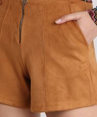 Short-Feminino-em-Suede-com-Ziper-Cintura-Alta-Frontal-e-Bolsos-Caramelo-9163259-Caramelo_4 Short-Feminino-em-Suede-com-Ziper-Cintura-Alta-Frontal-e-Bolsos-Caramelo-9163259-Caramelo_4
