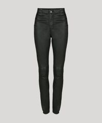 Calca-Feminina-Super-Skinny-Resinada-com-Botoes-Preta-9113403-Preto_5