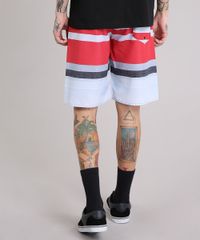 Bermuda-Surf-Masculina-Listrada-Vermelha-9136067-Vermelho_2