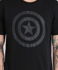 Camiseta-Masculina-Capitao-America-Manga-Curta-Gola-Careca-Preta-8527794-Preto_4