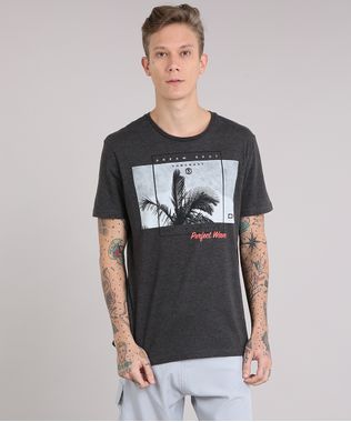 Camiseta-Masculina--Dream-Spot--Manga-Curta-Gola-Careca-Cinza-Mescla-Escuro-8735772-Cinza_Mescla_Escuro_1