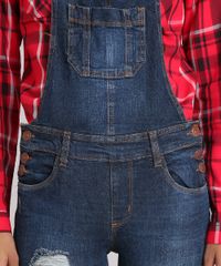 Macacao-Jeans-Feminino-Skinny-Destroyed-com-Bolsos-Azul-Escuro-9112675-Azul_Escuro_4