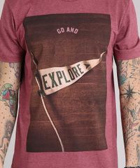 Camiseta-Masculina--Go-and-Explore--Manga-Curta-Gola-Careca-Vermelha-9149162-Vermelho_4