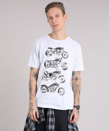 Camiseta-Masculina--Cafe-Racer--Manga-Curta-Gola-Careca-Cinza-Mescla-Claro-9223901-Cinza_Mescla_Claro_1 Camiseta-Masculina--Cafe-Racer--Manga-Curta-Gola-Careca-Cinza-Mescla-Claro-9223901-Cinza_Mescla_Claro_1