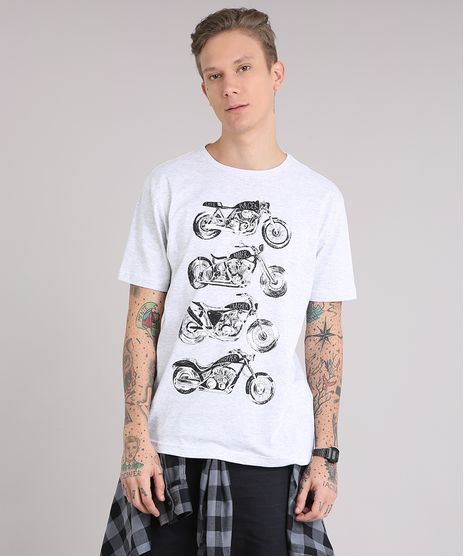 Camiseta-Masculina--Cafe-Racer--Manga-Curta-Gola-Careca-Cinza-Mescla-Claro-9223901-Cinza_Mescla_Claro_1
