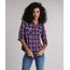 Camisa-Feminina-Xadrez-Manga-Longa-com-Renda-Azul-Marinho-9102851-Azul_Marinho_1