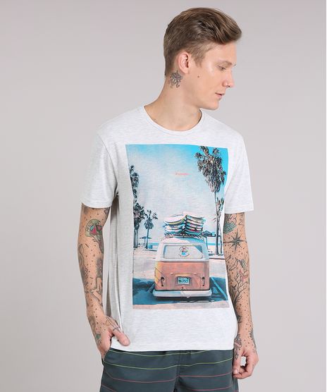 Camiseta-Masculina---Vanlife---Manga-Curta-Gola-Careca-Cinza-Mescla-Claro-9079782-Cinza_Mescla_Claro_1